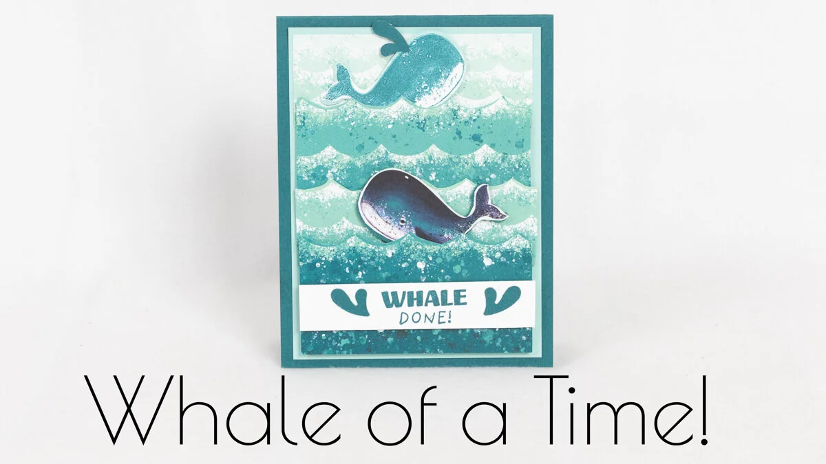 #SIMPLESTAMPING : HAVE A WHALE OF A TIME !