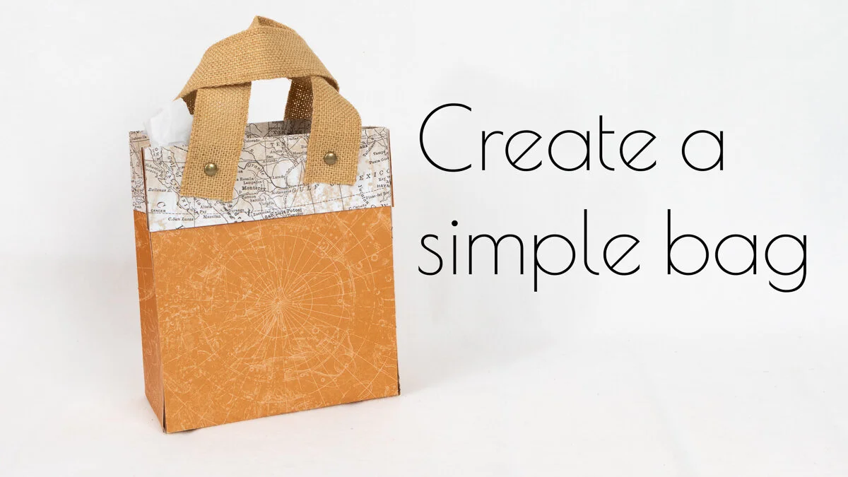 BAGS, BOXES AND MORE : AN EASY GIFT BAG !