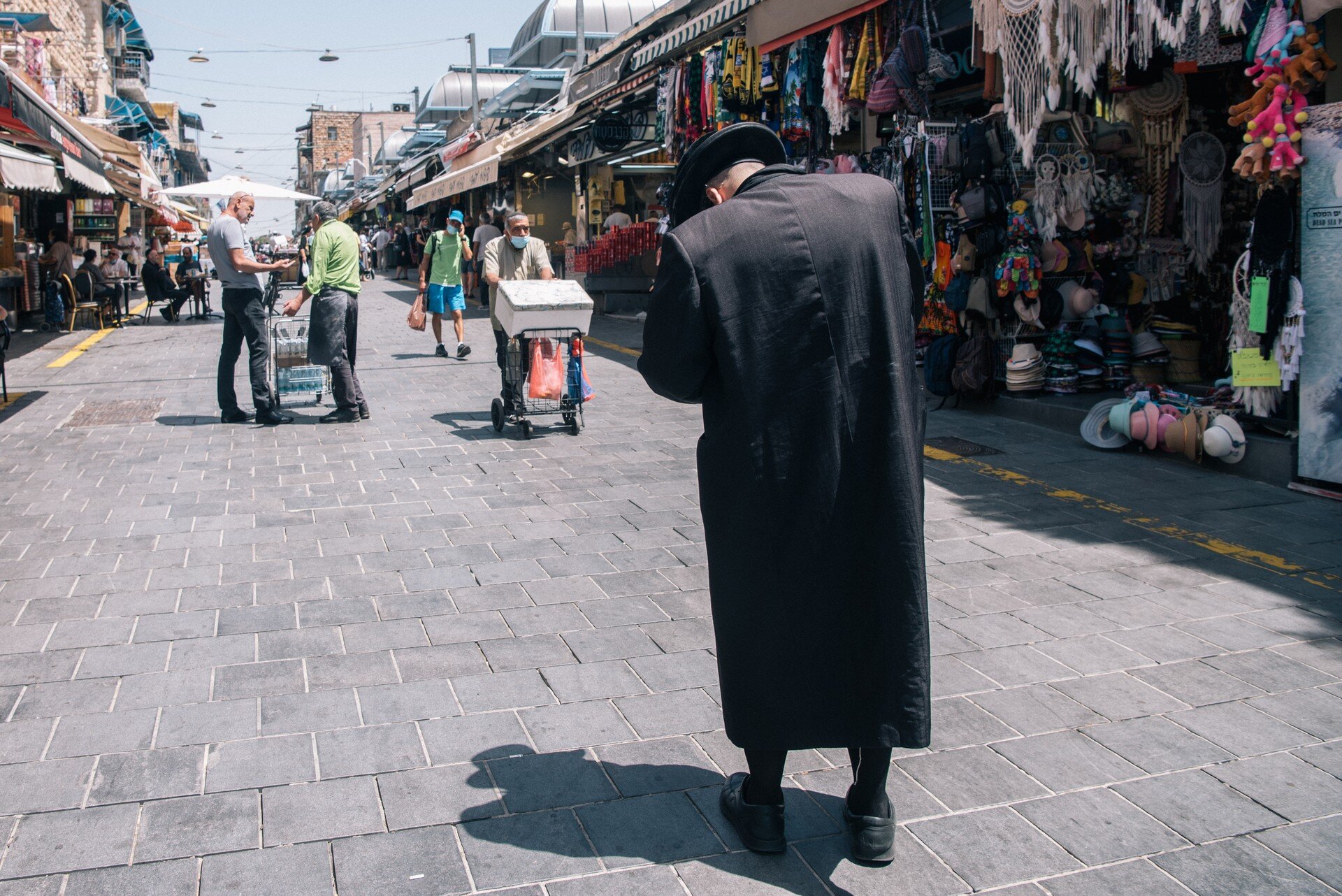 June 2. Israel, Jerusalem. Mahane Yehuda market