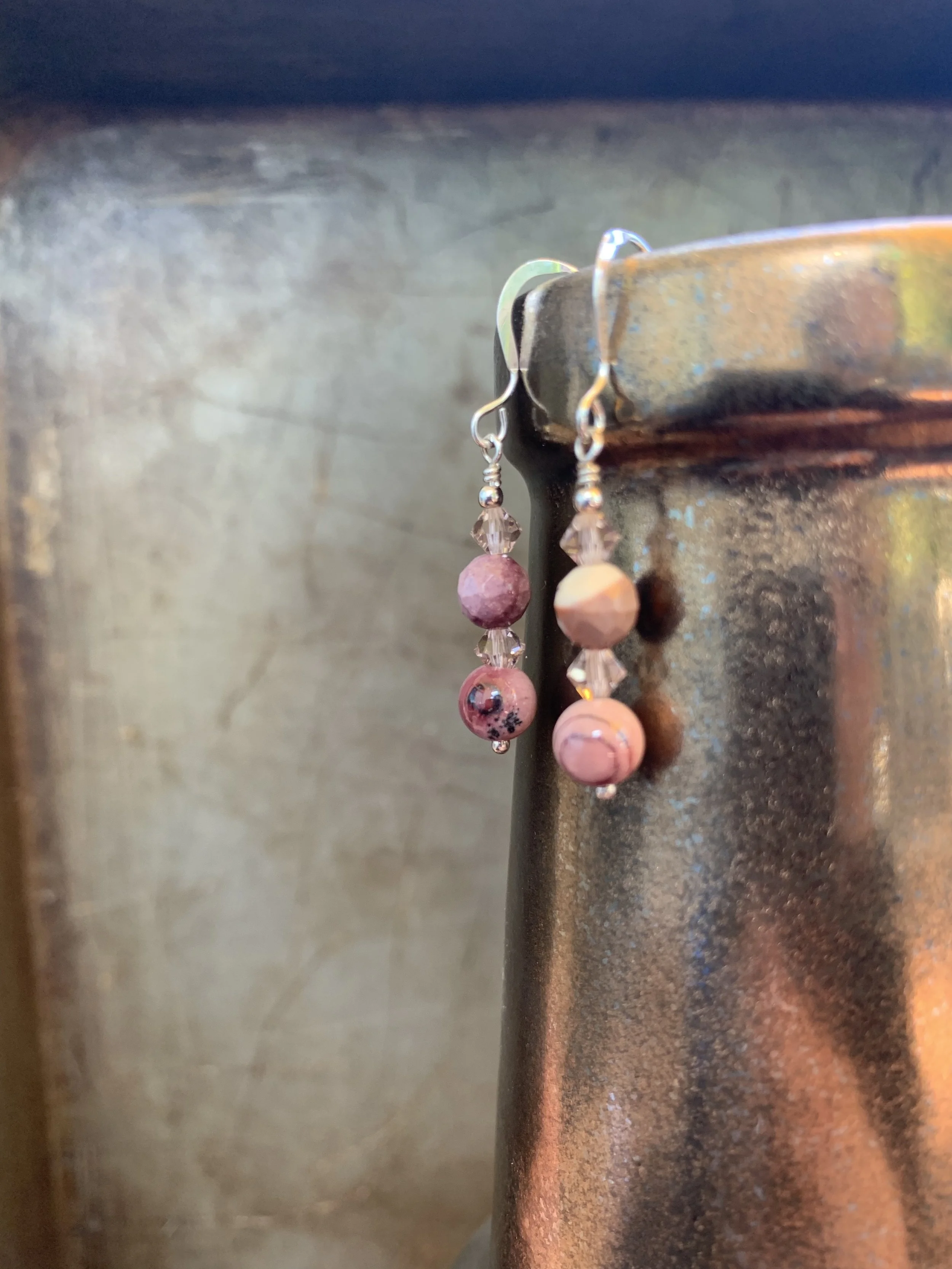 Moukaite Earrings