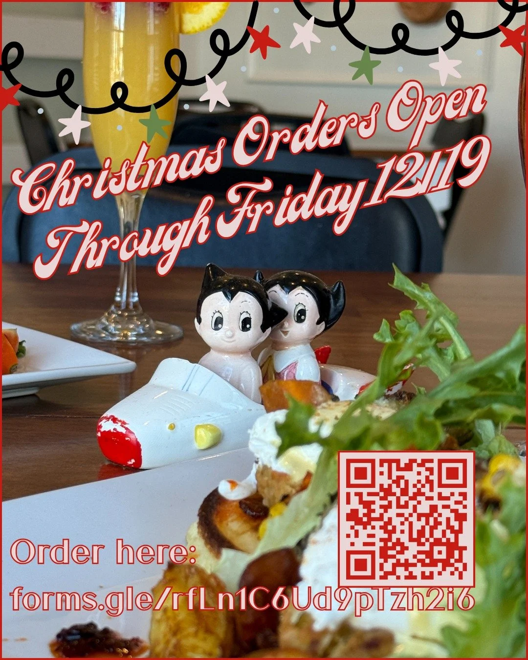 Don't forget to get your Christmas orders in! We're serving up some delicious sides as well as ham that will feed 20 people! 😍😋😁

You don't want to miss out. Order here: https://forms.gle/rfLn1C6Ud9pTzh2i6
.
.
.
229-883-3538

OPEN DAILY

Lunch: Su
