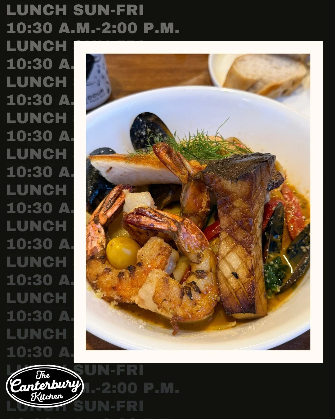 🤤🍴See something you like? Check us out for lunch tomorrow🤤🍴
.
.
#TheCanterburyKitchen #LunchTime #LocalEats #LunchDate