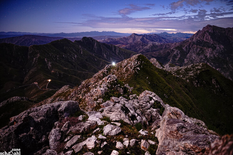 6 Peaks FKT - George