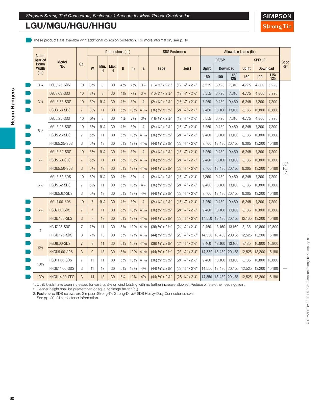 Wood Construction Connectors catalog — 2024