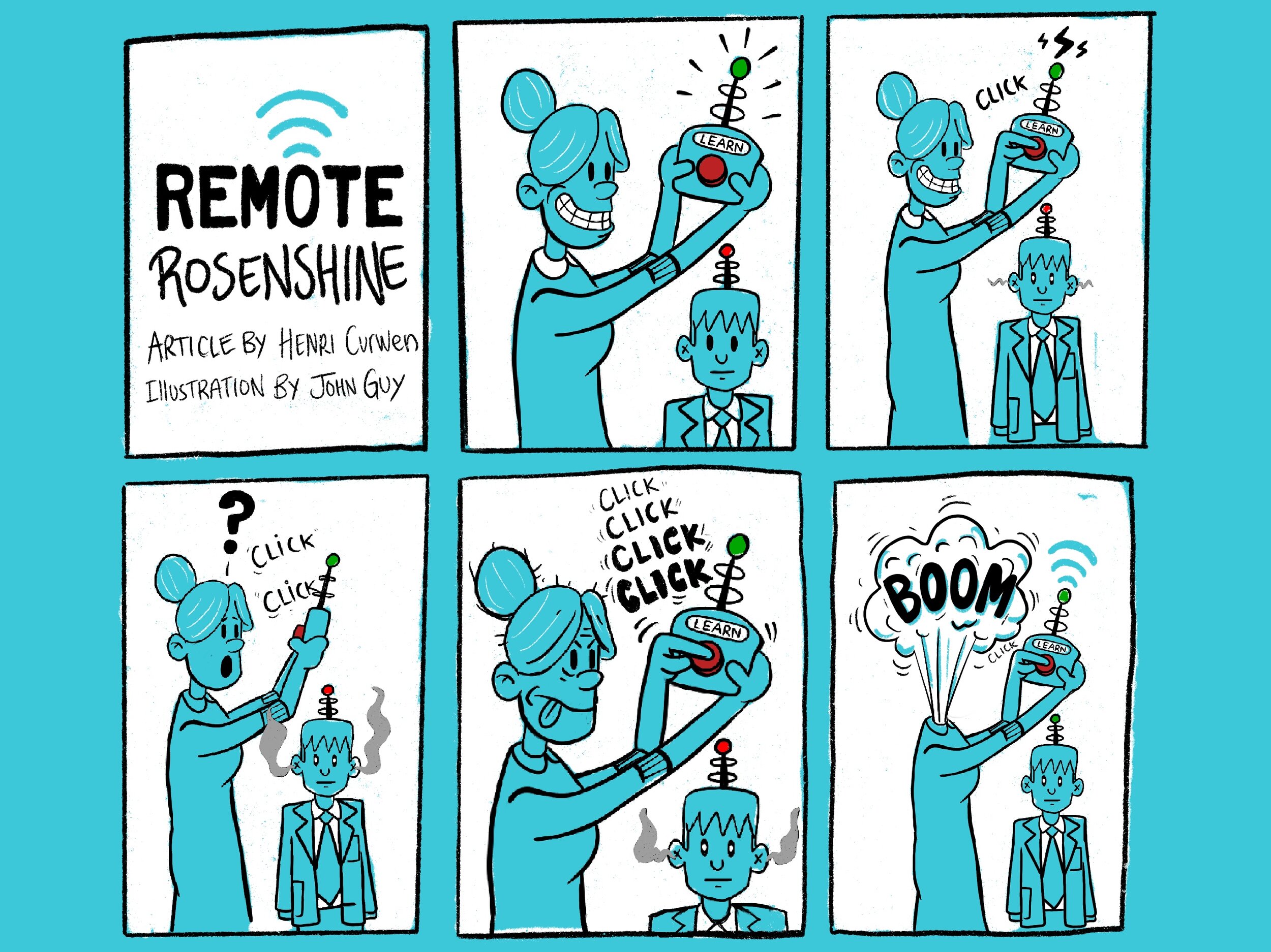 Remote Learning illustration