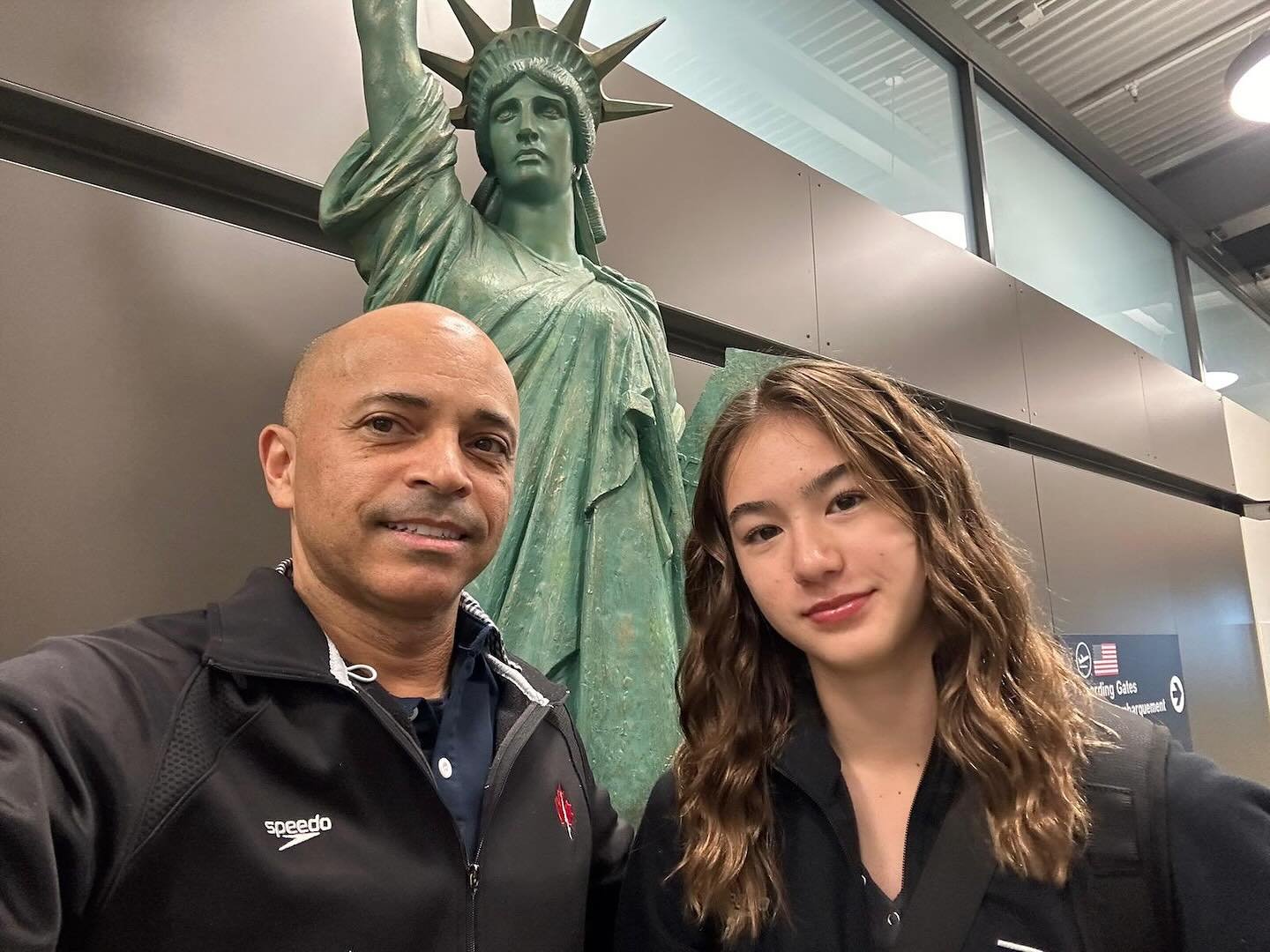 Fernando and Ella are off to Rui de Janeiro, Brazil for the World Aquatics Junior Diving Championships!  Safe travels and good luck!  #diving #wefly #plushaut #platformdiving  #springboarddiving #ripit #juniorworlds #travelday