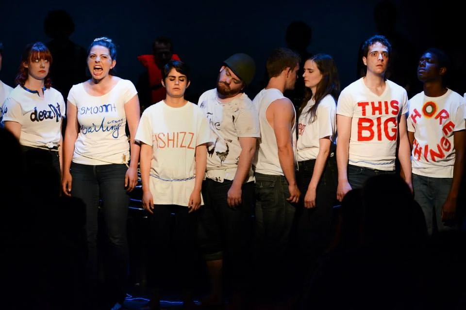 Left to Right: McLean Peterson, Claire Rothrock, Melissa Mahoney, Aaron Phillips, Dan Tracy, Jessica Frey, Paul Rescigno, Ronald Peet