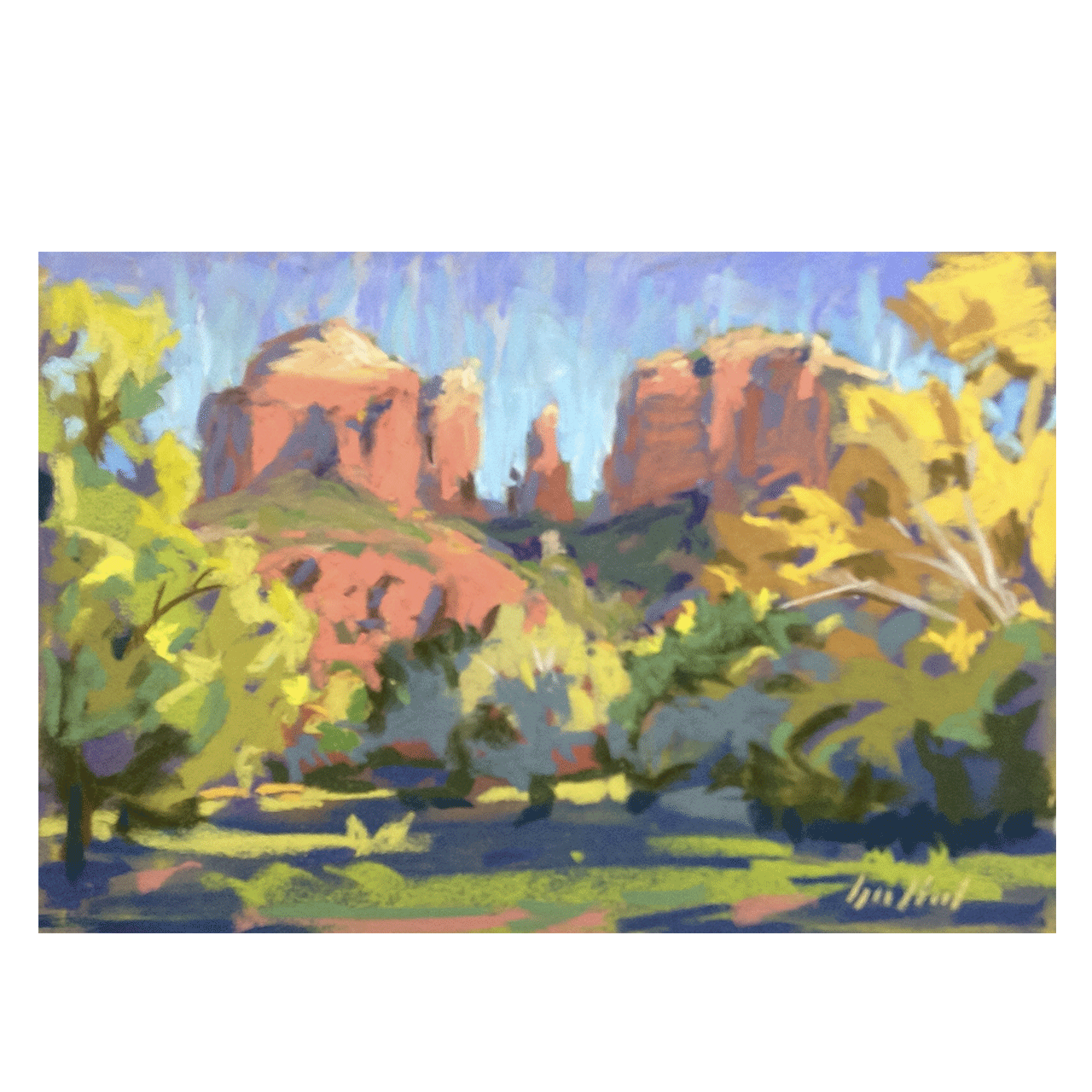 Cathedral Rock from Crescent Moon