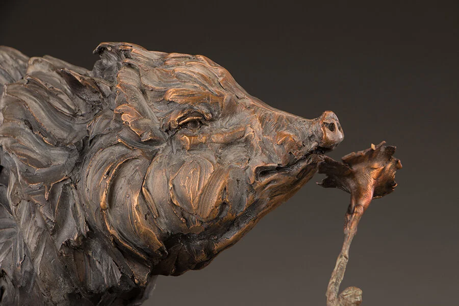Ken-Rowe-Bronze-Sculpture-Pecurry-Petunia-head-right.jpg
