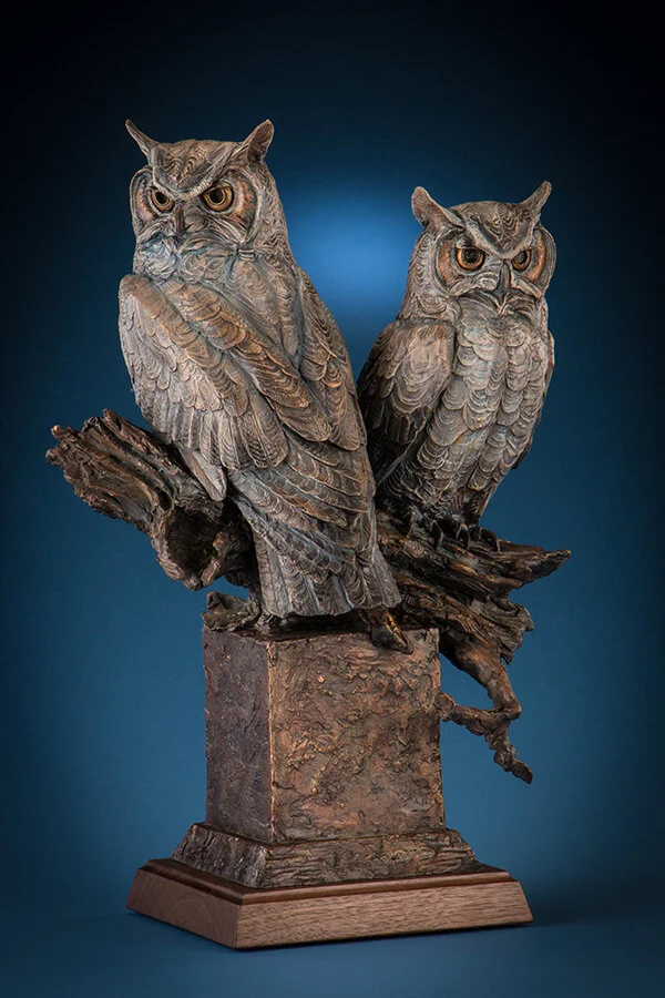 Ken-Rowe-Bronze-Sculpture-Owl-Rise-of-the-Hunters-Moon-front-2.jpg