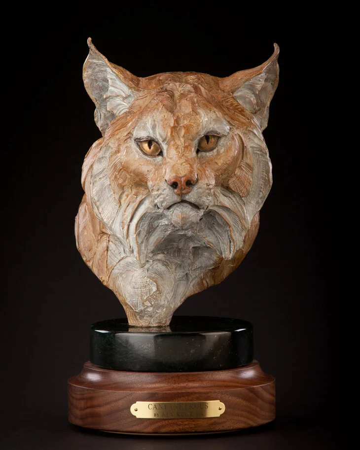 Ken-Rowe-Bronze-Sculpture-Bobcat_Cantankerous_Front.jpg