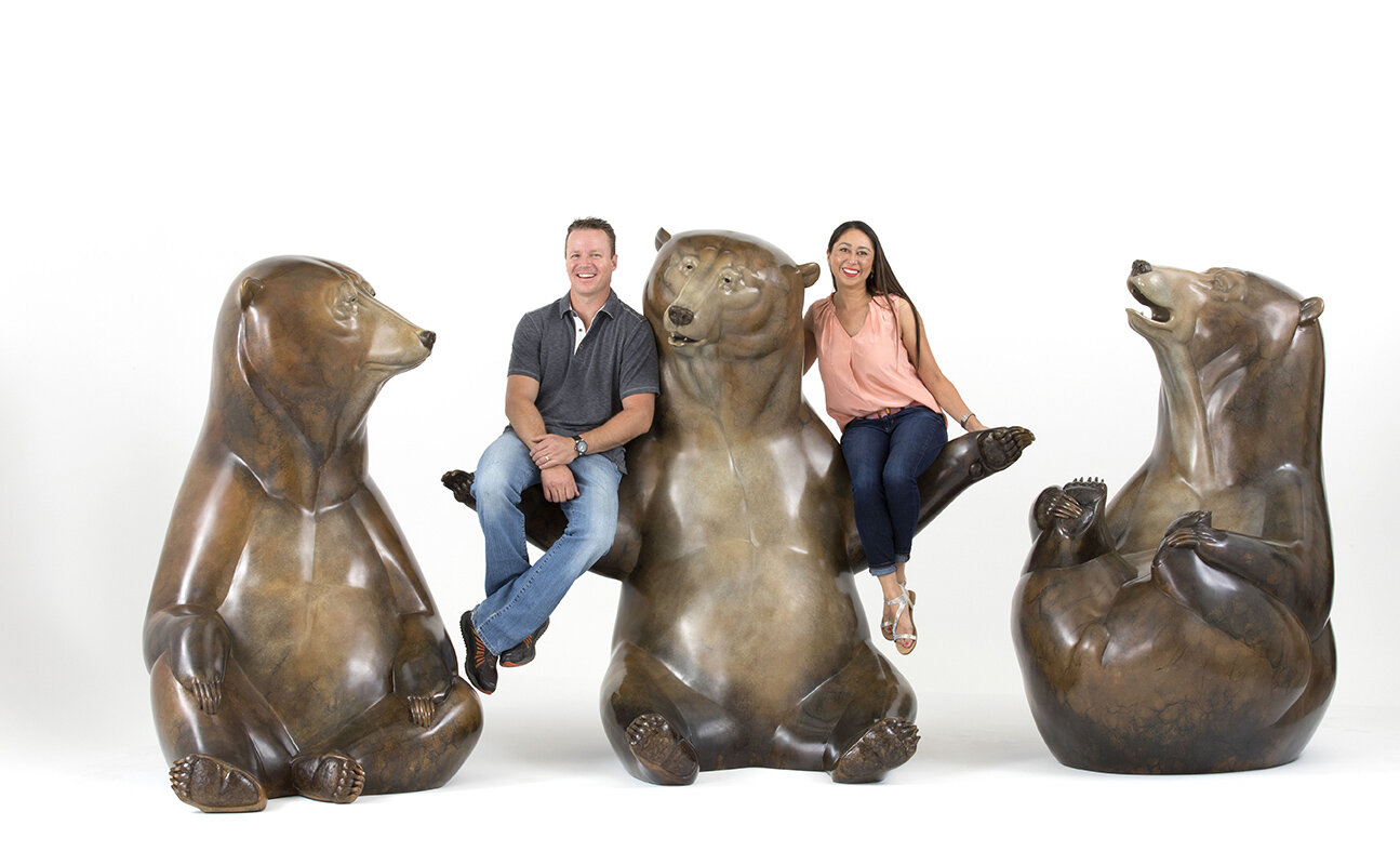 Joshua-Tobey-Bronze-Sculpture-Bear-The-Conspirators-with-Jojo-and-Josh-1.jpg