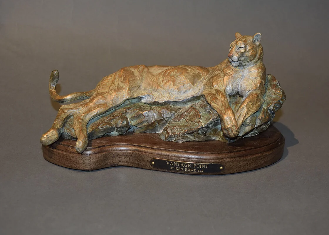 Ken-Rowe-Bronze-Sculpture-Mountain-Lion-Vantage-Point-Maquette-Front-View.jpg