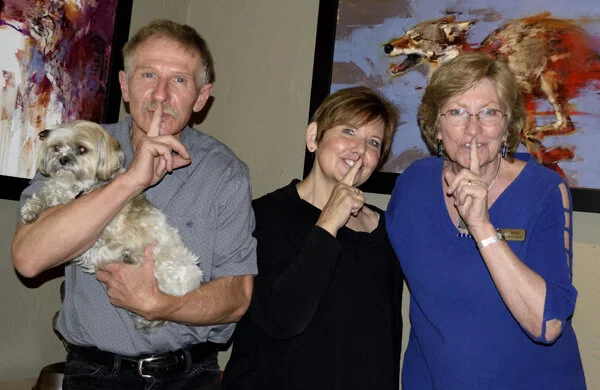 Shhh! Rowe Fine Art Gallery has a Secret