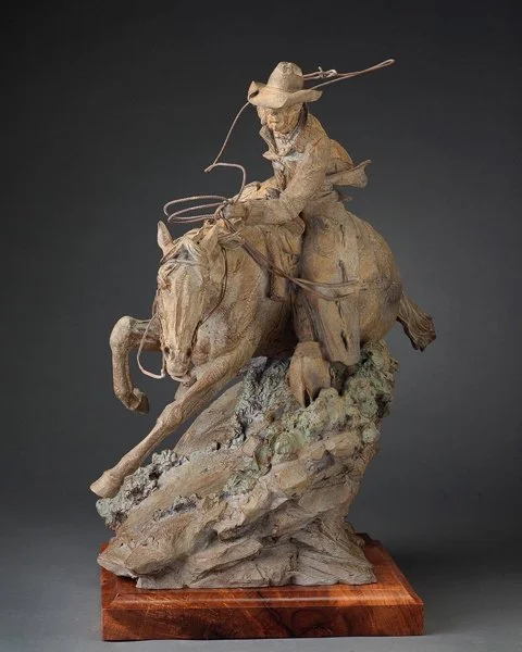 Jason-Scull-Bronze-Sculpture-Horse-Out Where the Wild Ones Run- Front -View.jpg