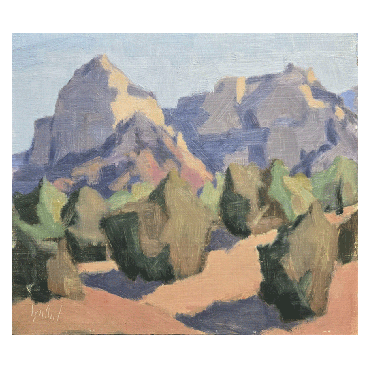 Morning Colors of Munds Mountain