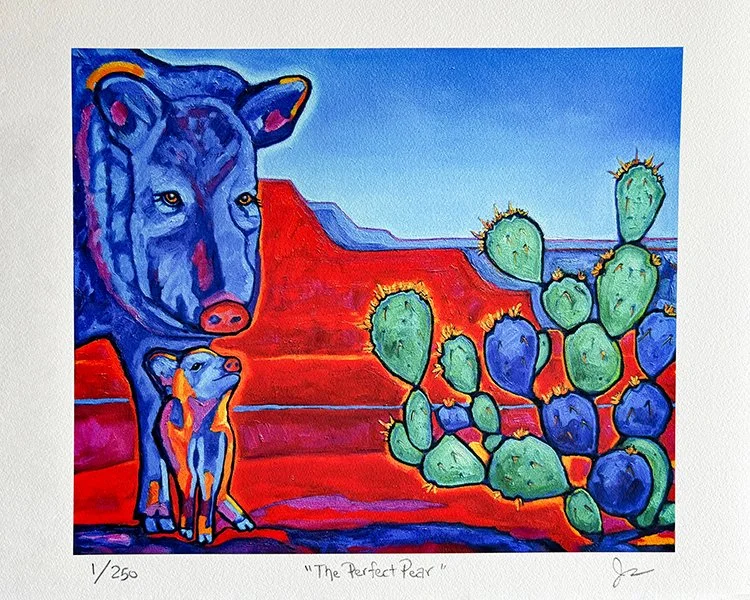 Jen-Farnsworth-giclee-print-Arizona-javelina-The-Perfect-Pear.jpg