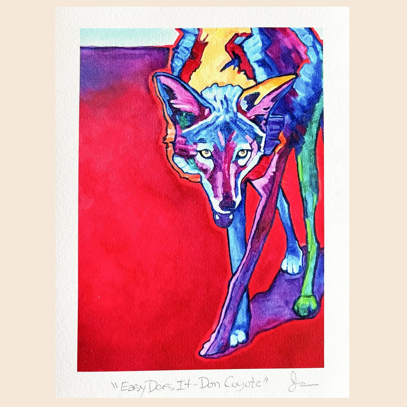 Fine Art Print- Easy Does It - Don Coyote