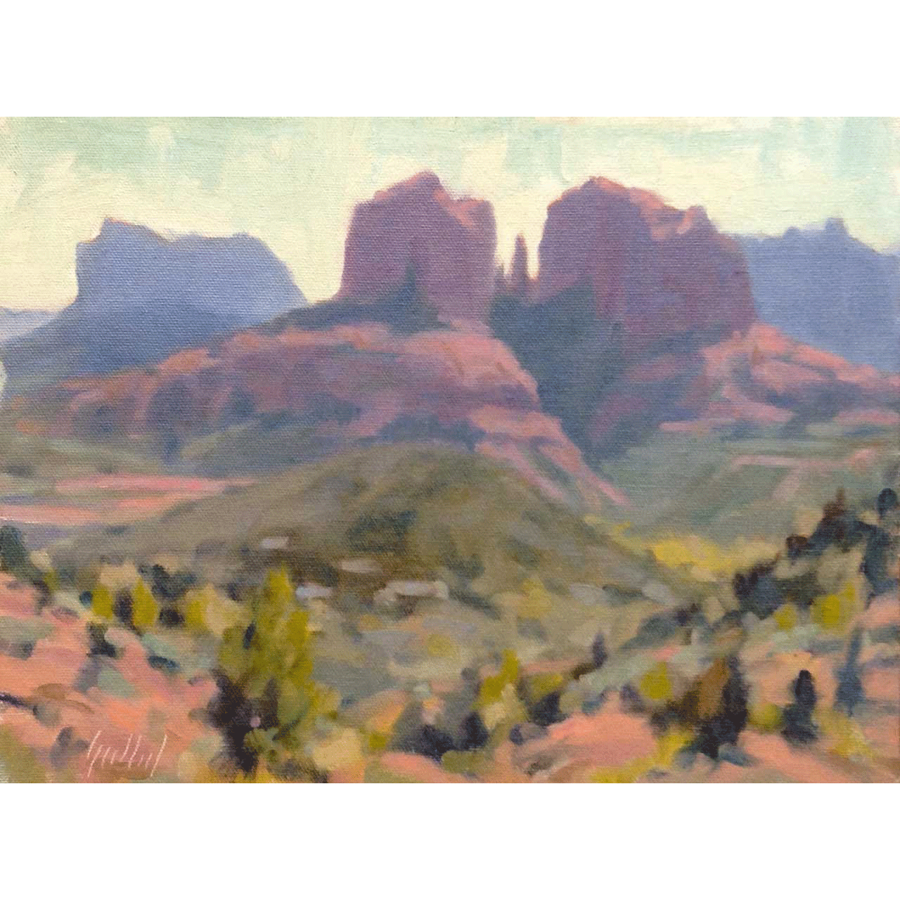 Early Morning Near Cathedral Rock
