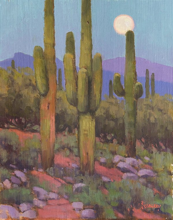 Saguaro Moonrise