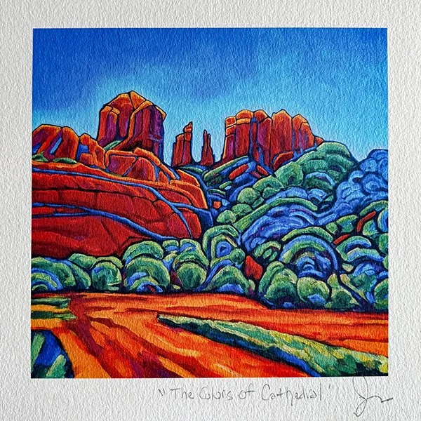 Fine Art Print- Colors of Cathedral
