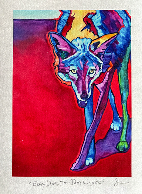 Fine Art Print- Easy Does It - Don Coyote
