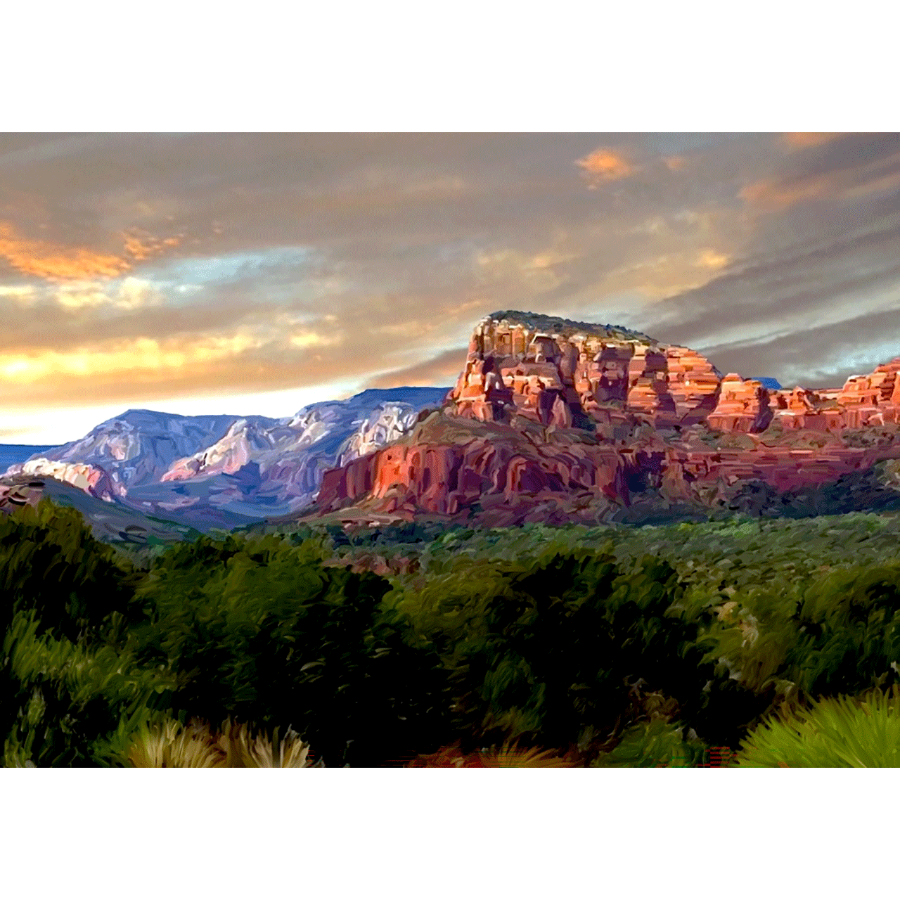 Sedona, Spring Sunset