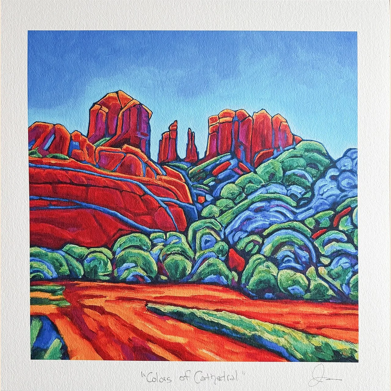 Fine Art Print- Colors of Cathedral