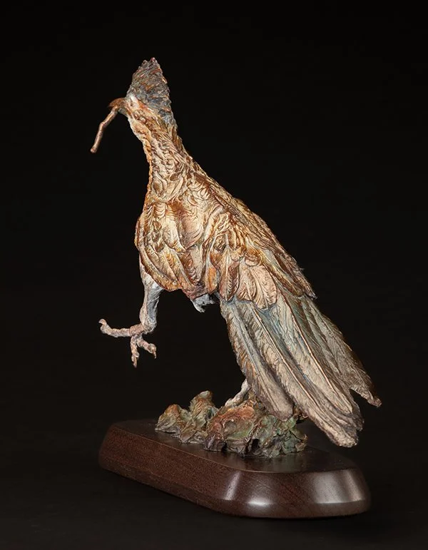 Ken-Rowe-Bronze-Sculpture-Roadrunner-Back View.jpg