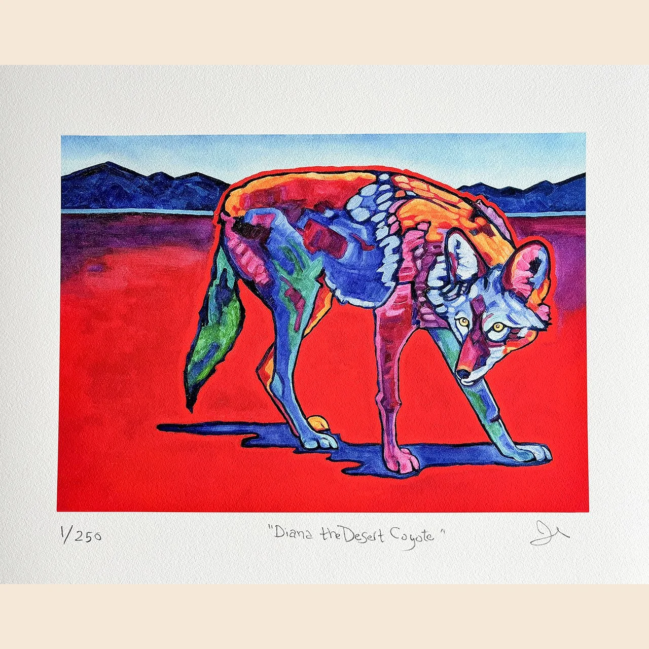 Fine Art Print- Diana the Desert Coyote