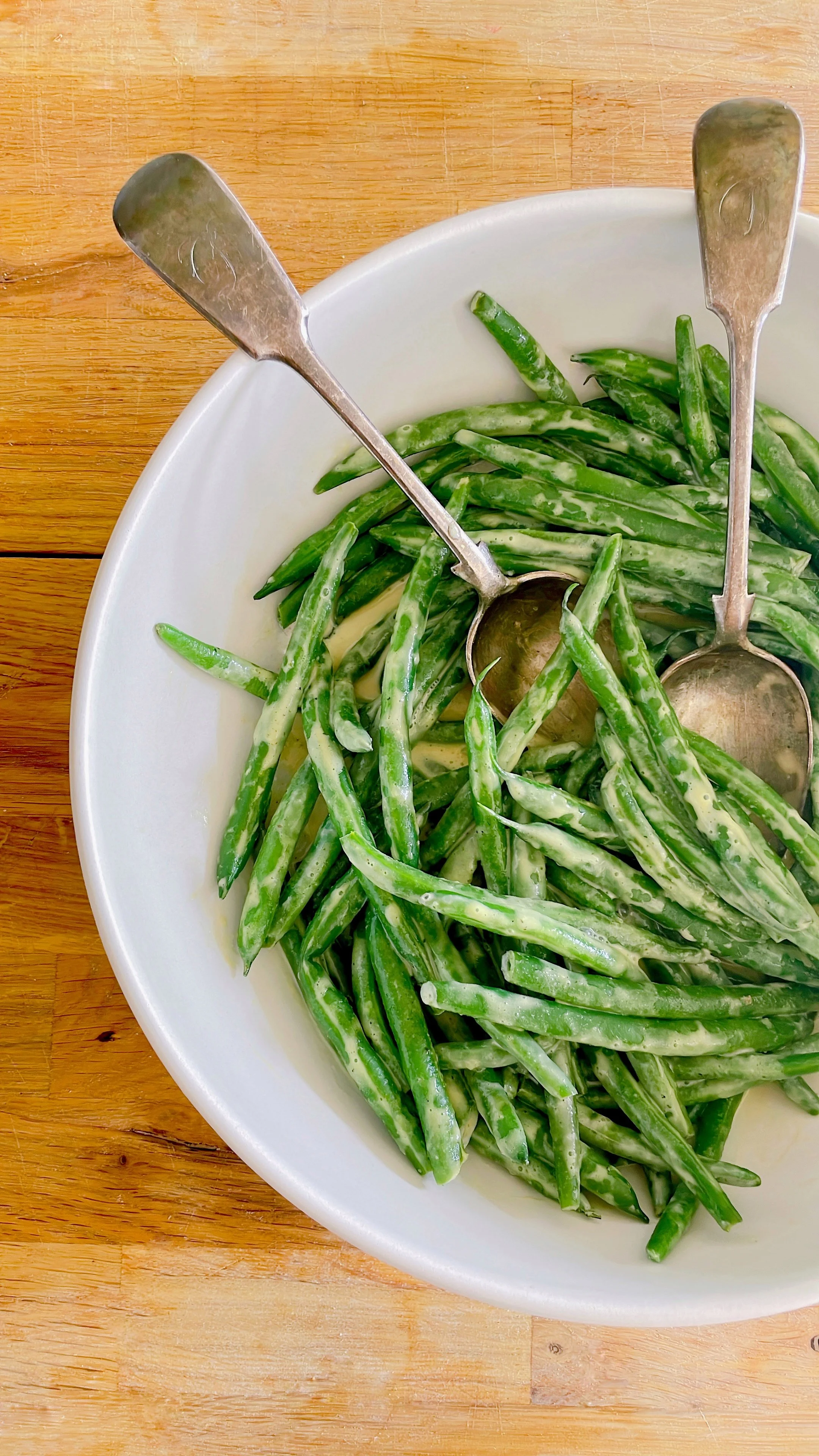 Haricots verts à l'ail &amp; citron