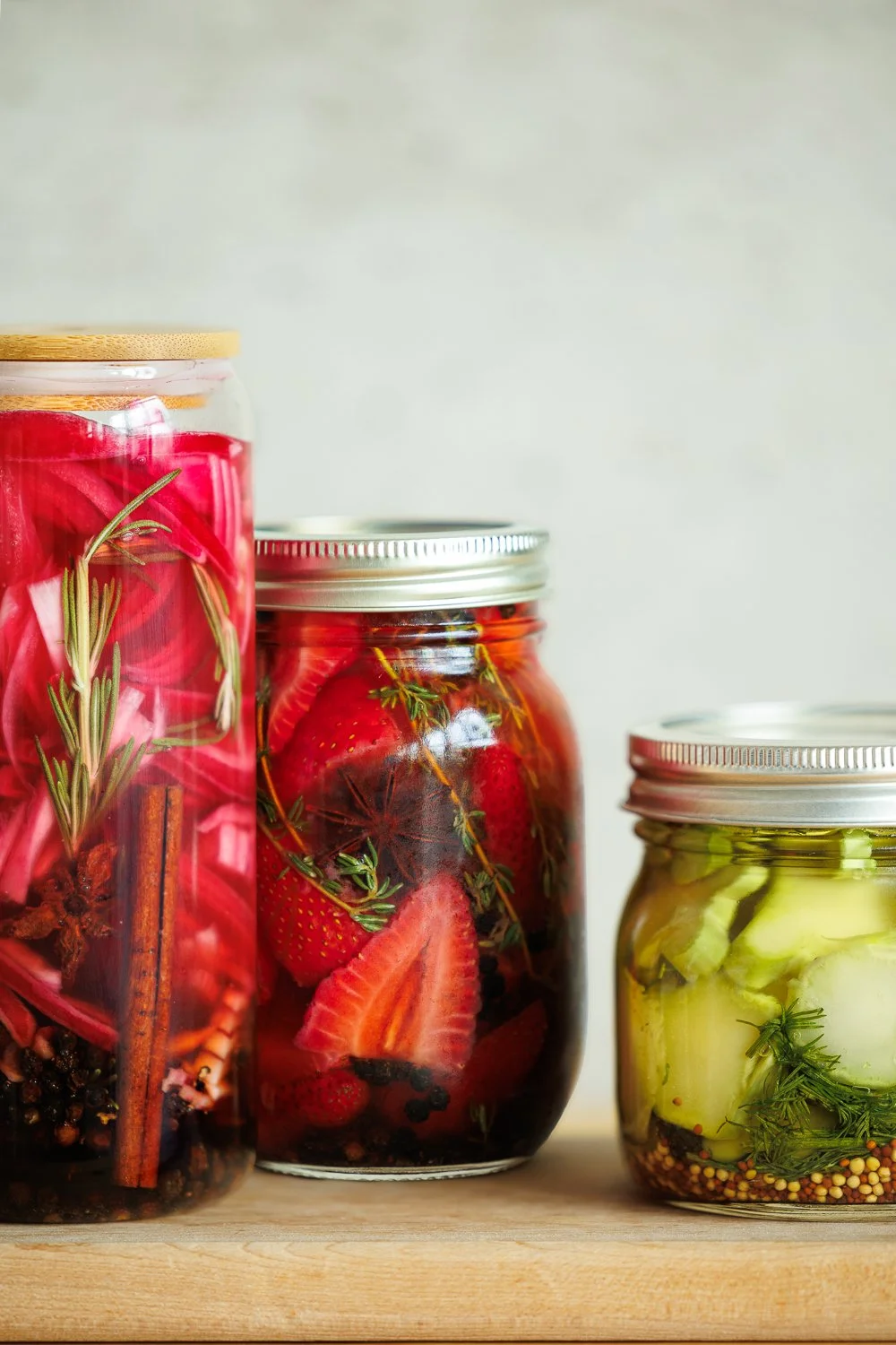 Les légumes et fruits marinés: le petit détail qui change tout