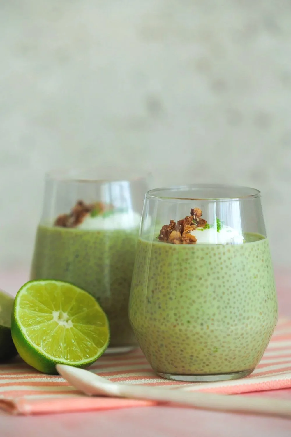 Pouding de chia à la lime