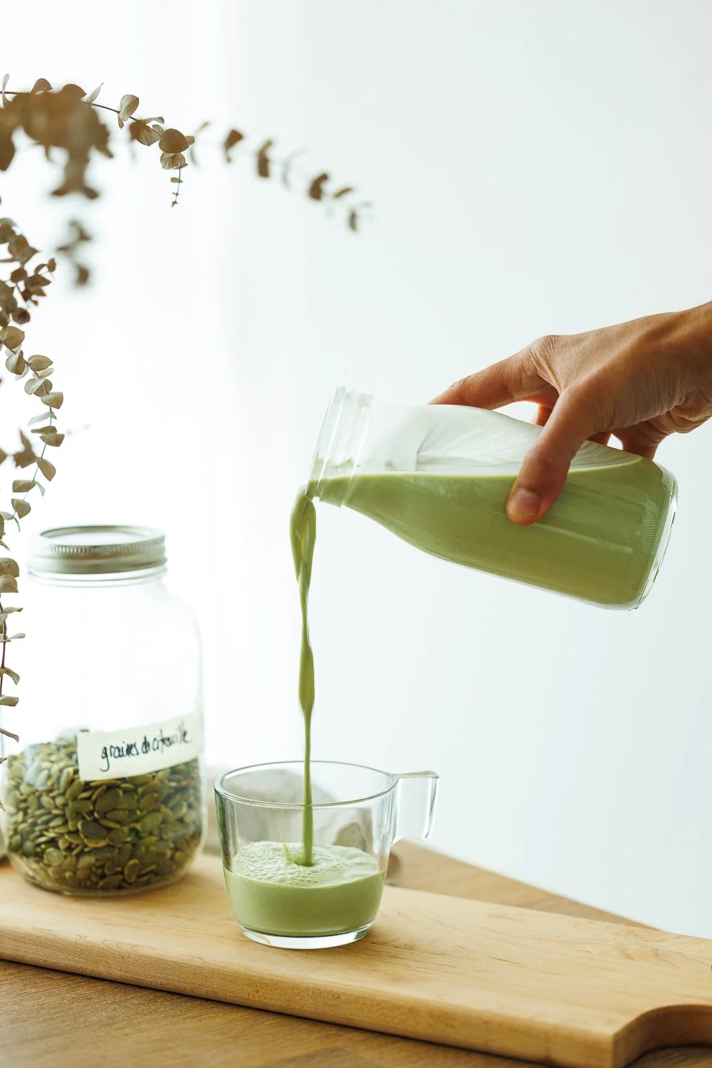 Lait de graines de citrouille