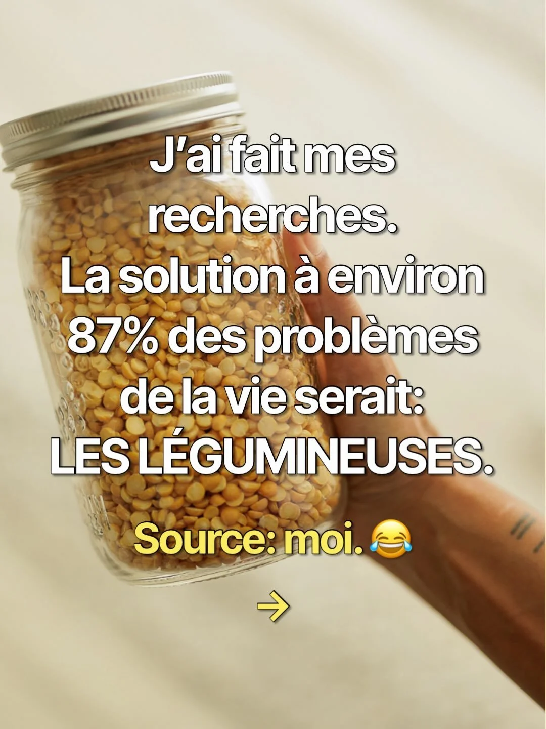 Tu as des l&eacute;gumineuses dans ton garde-manger, mais aucune id&eacute;e de quoi en faire?👀✨Le 19 septembre prochain, je t&rsquo;aide &agrave; les cuisiner simplement, avec beaucoup de saveur&hellip; et surtout, &agrave; vraiment les aimer! 

👉