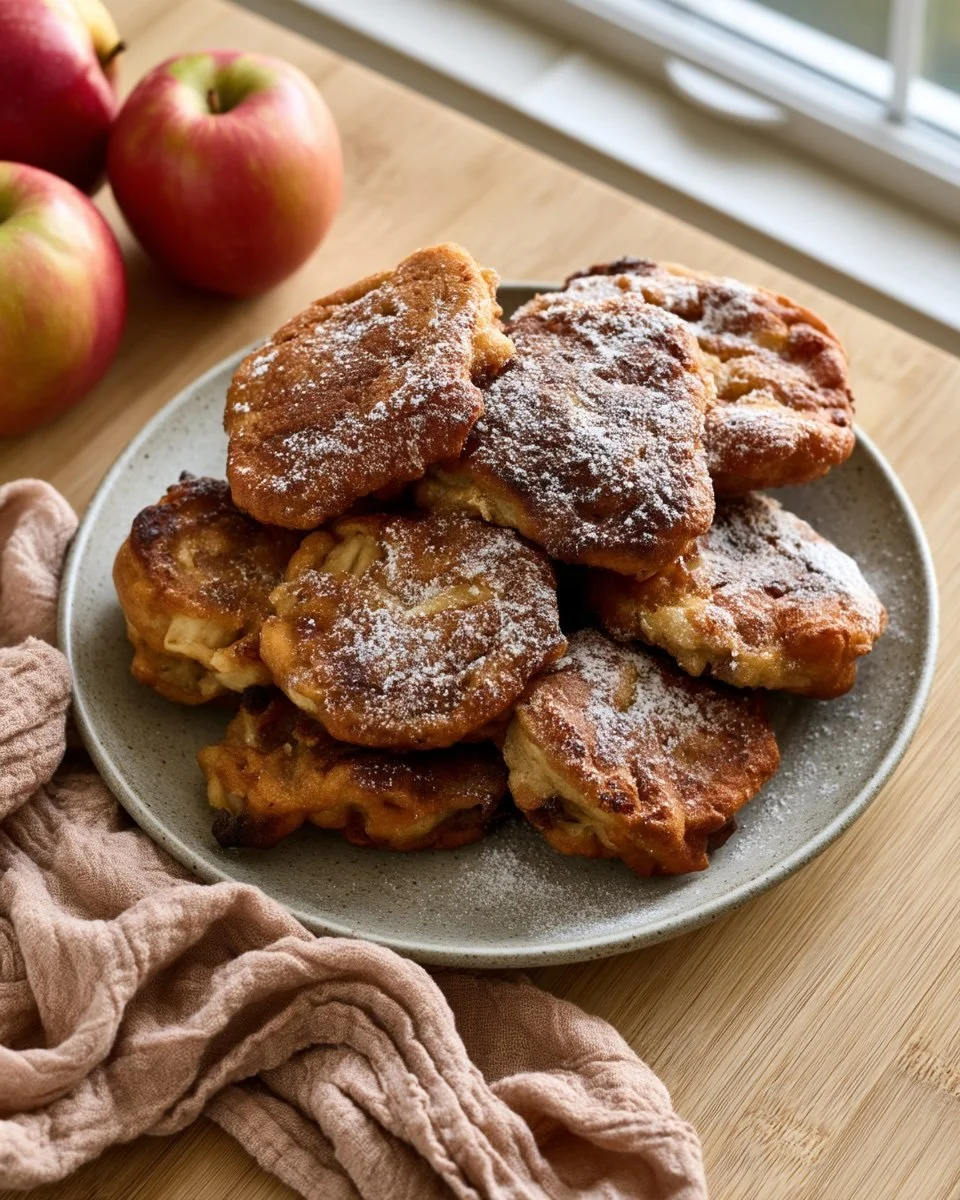 Petits beignets aux pommes