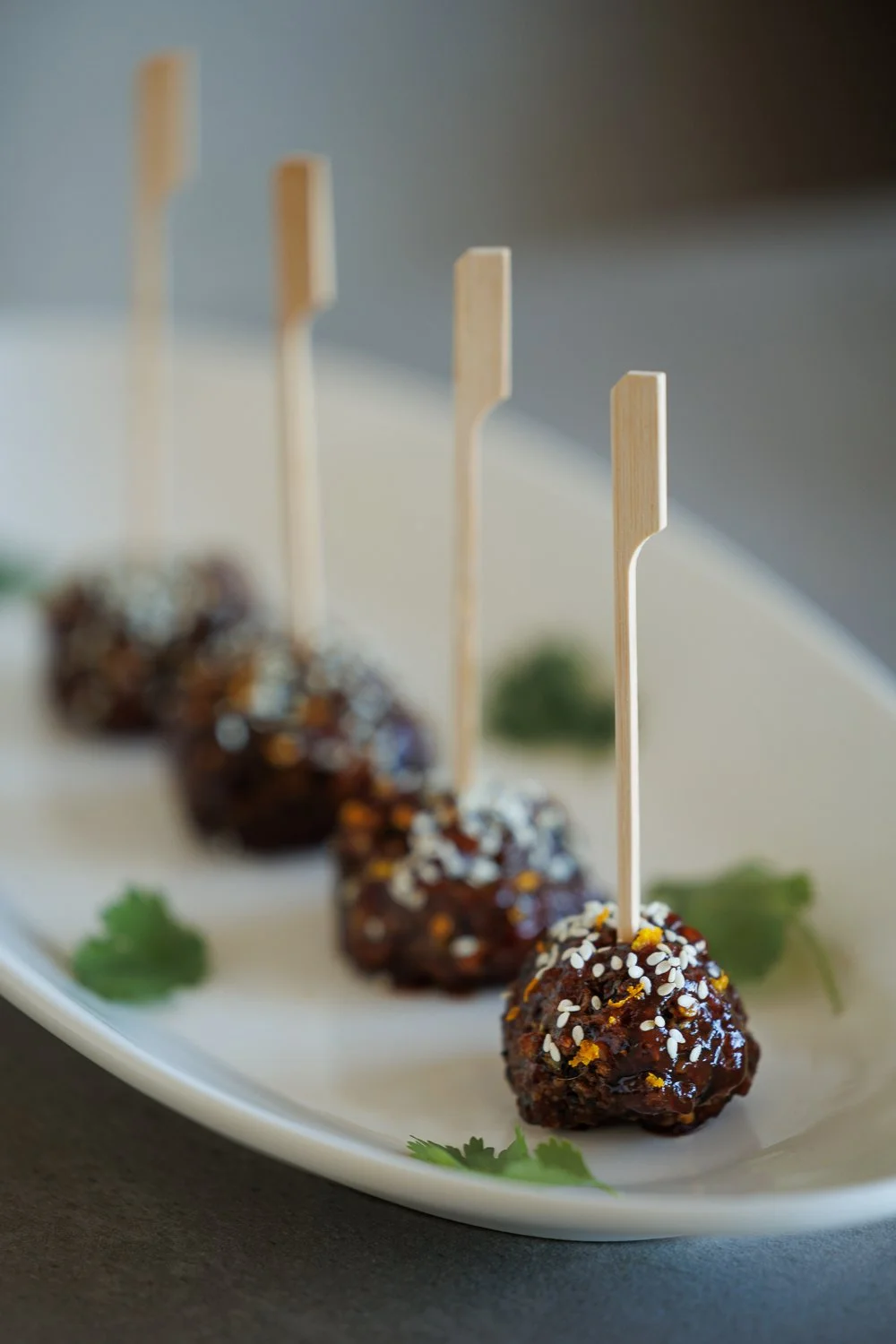 Mini boulettes apéro végétariennes 