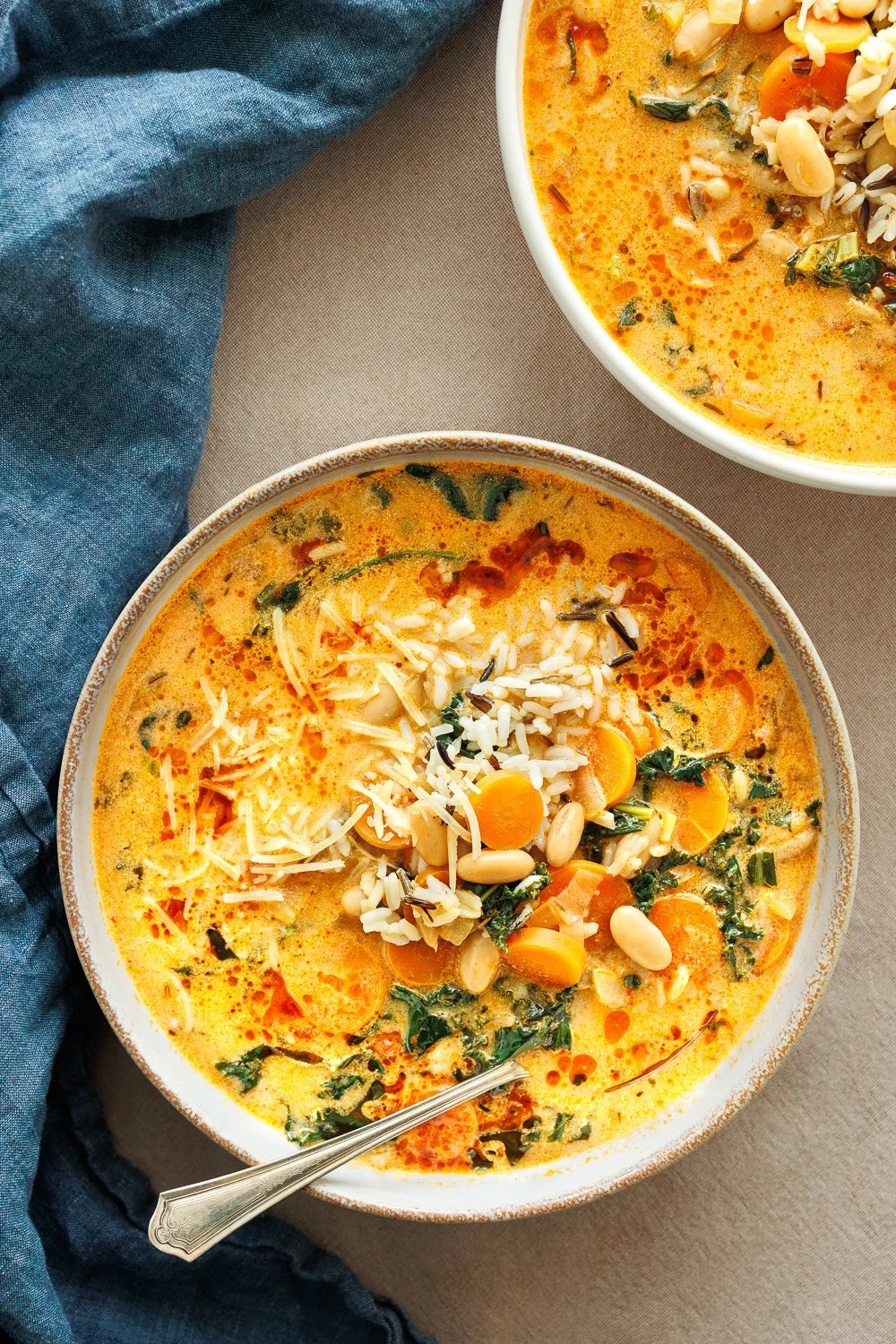 Soupe-repas automnale