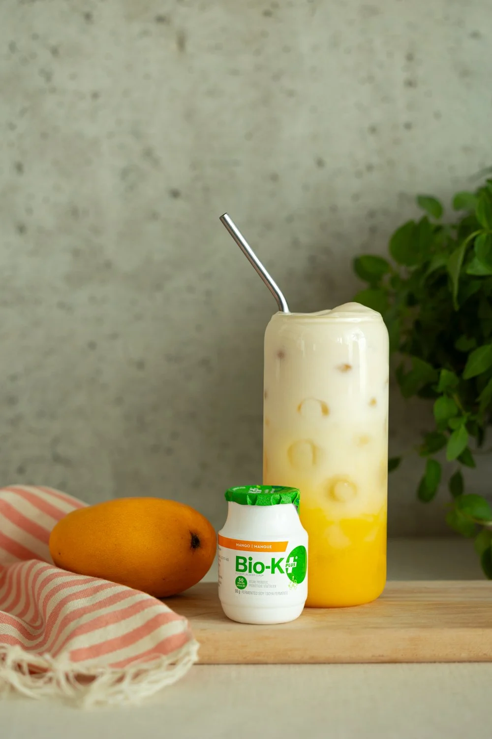 Boisson estivale à la mangue &amp; coco