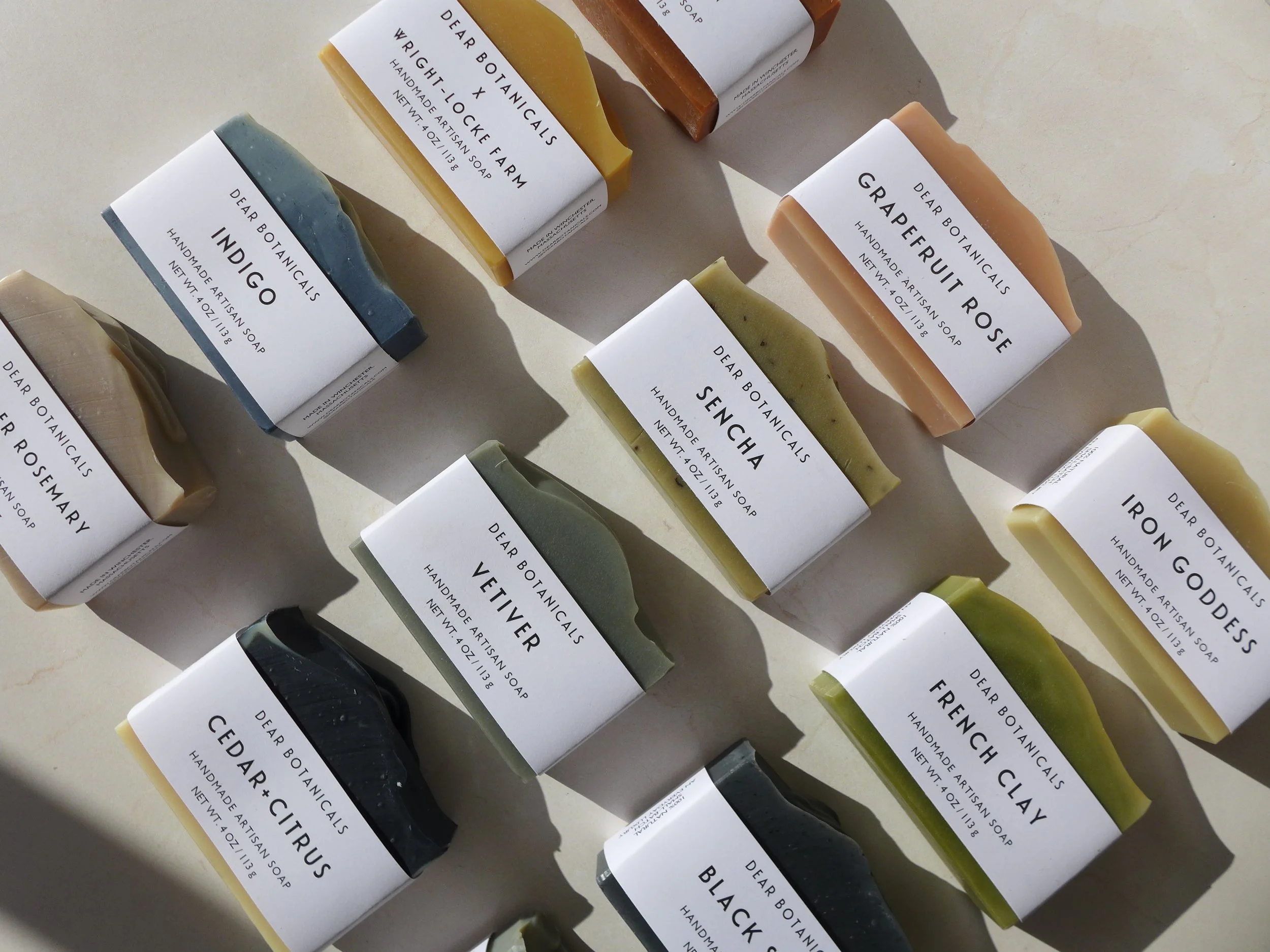 Choose THREE Botanical Soaps