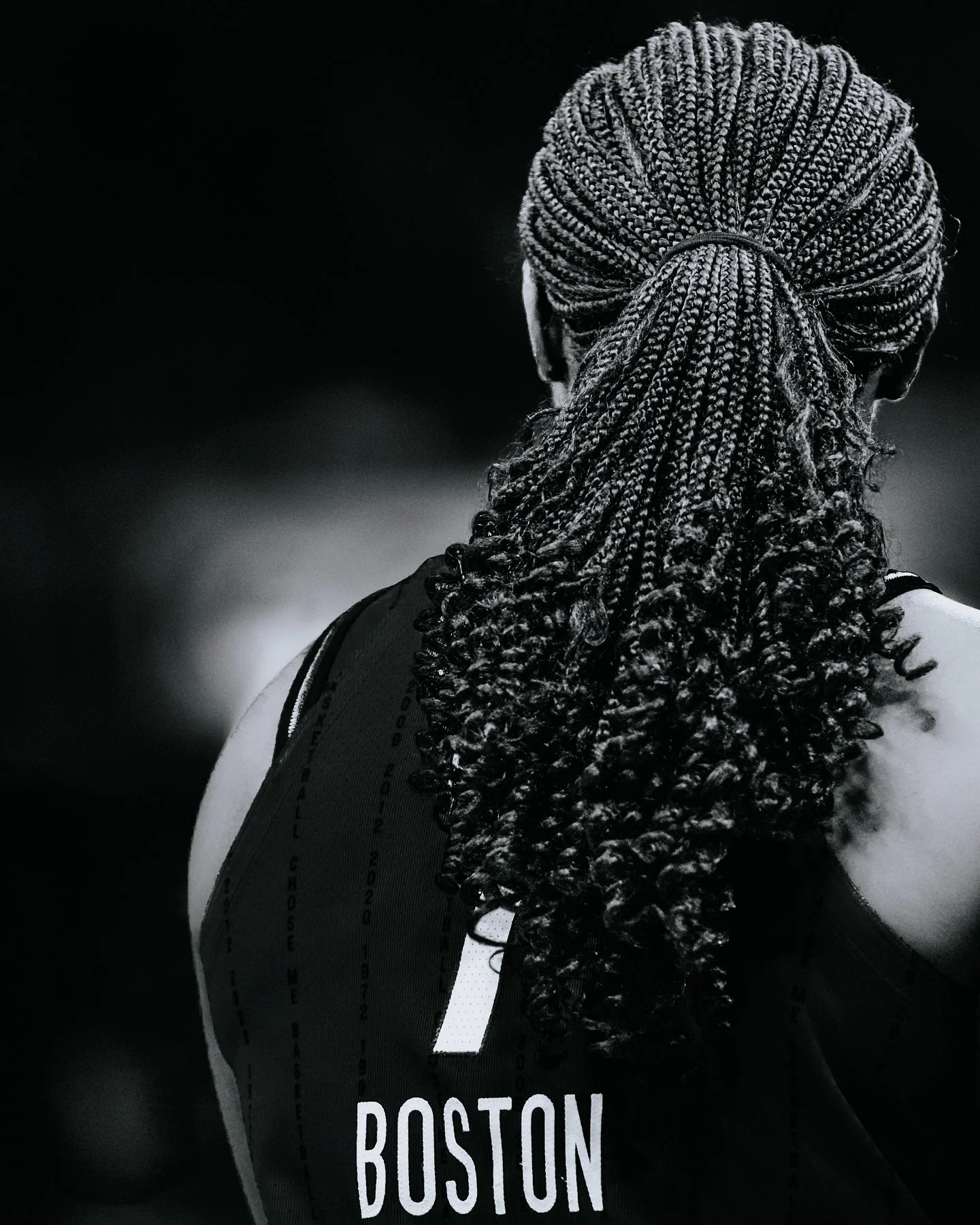 Aliyah Boston&rsquo;s braids appreciation 📸❤️