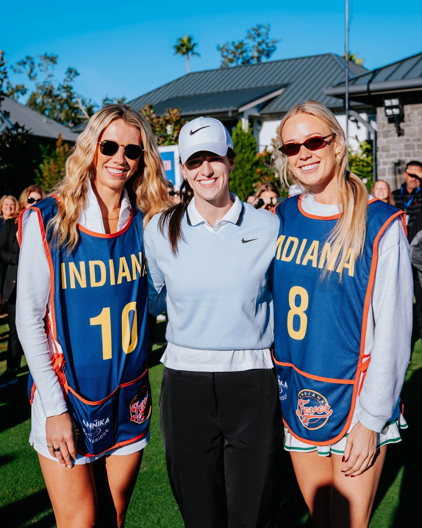 Fever on the fairway 💙💛🏌🏼&zwj;♀️

Shot for @gainbridgesport