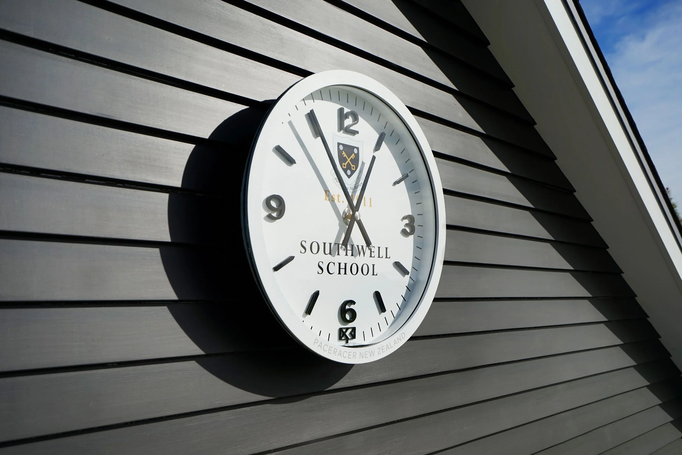 Outdoor Clocks New Zealand Made — Paceracer Watch Company