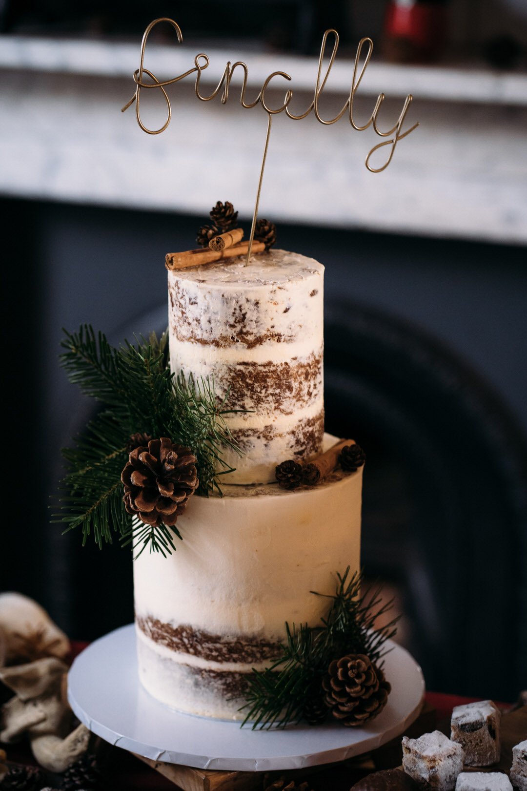 Our Favorite Two-Tier Wedding Cakes | Wedding cake fresh flowers, Simple wedding  cake, Tiered wedding cake