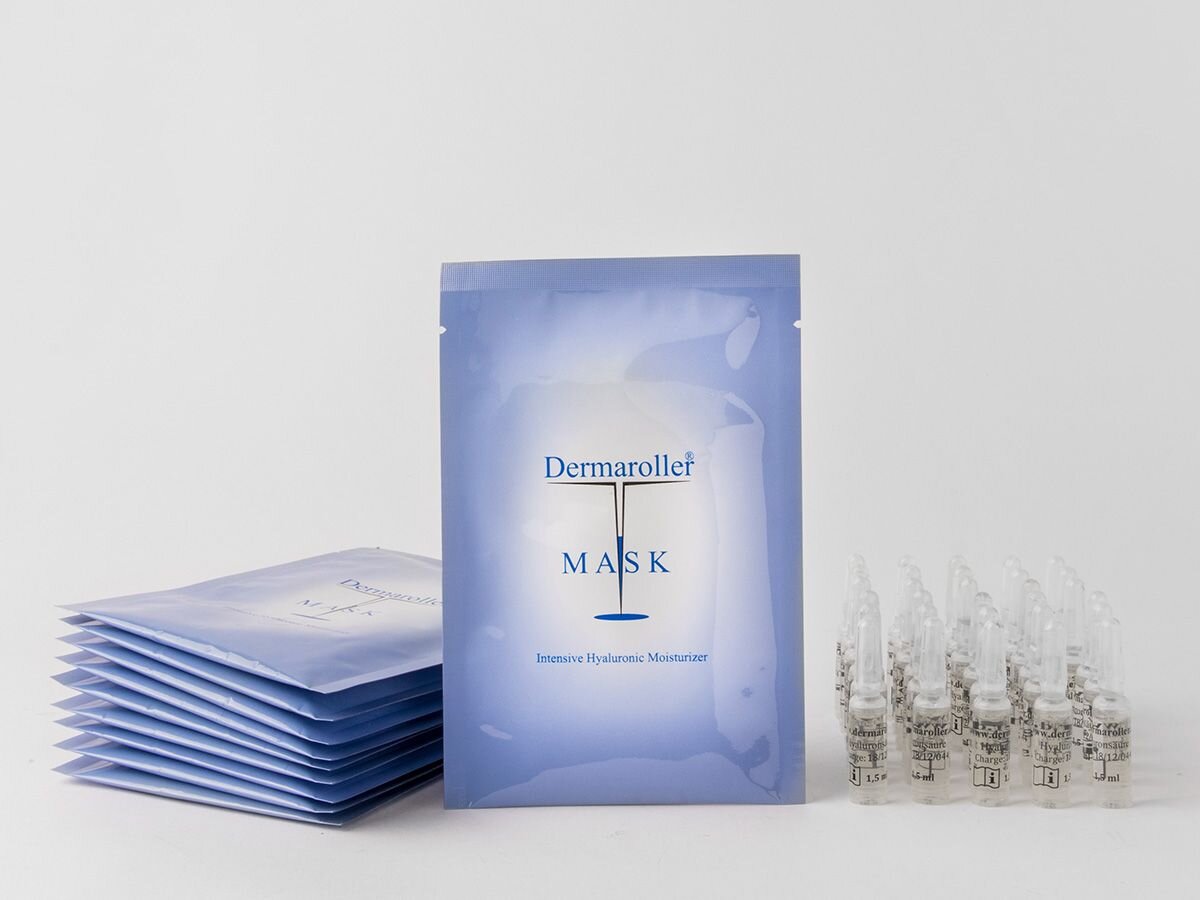 Hyaluronic Acid Ampules and Dermaroller Masks — Love your face