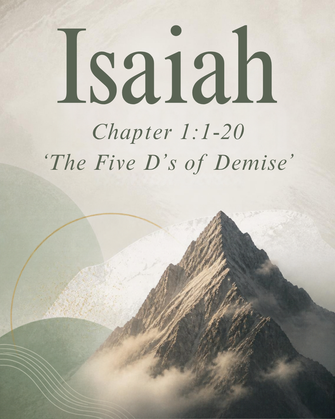 The 5 D’s of Demise