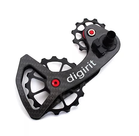 Carbon cage and Aluminium pulley with Stainless ball (11 and 16 Teeth)