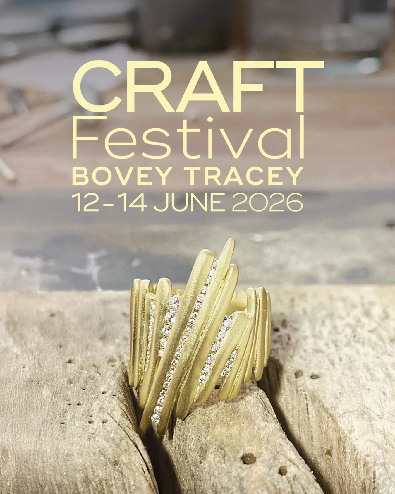 I&rsquo;m so looking forward to returning to Craft Festival Bovey Tracey this June.

It&rsquo;s been a few years since I last exhibited there, but it has always been such a brilliant show. I&rsquo;m especially looking forward to catching up with old 