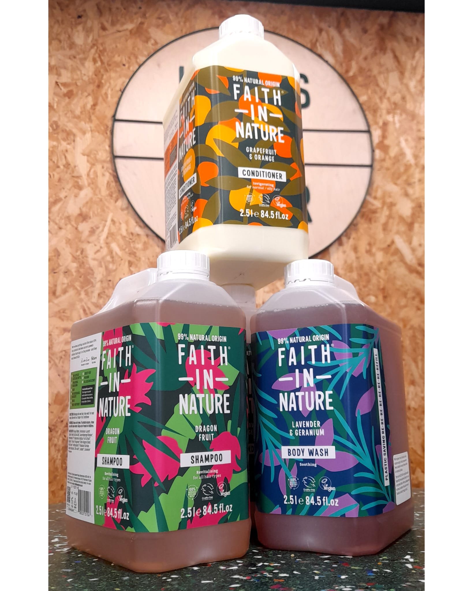 We have a new special offer within the ever popular @faithinnature_uk range. You can now stock up on selected favourite fragrances from Faith In Nature which are now available in 2.5L bottles at a knockdown price of &pound;22, which is just over 25% 