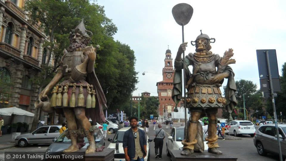 Take a photo with these guys on your way to…